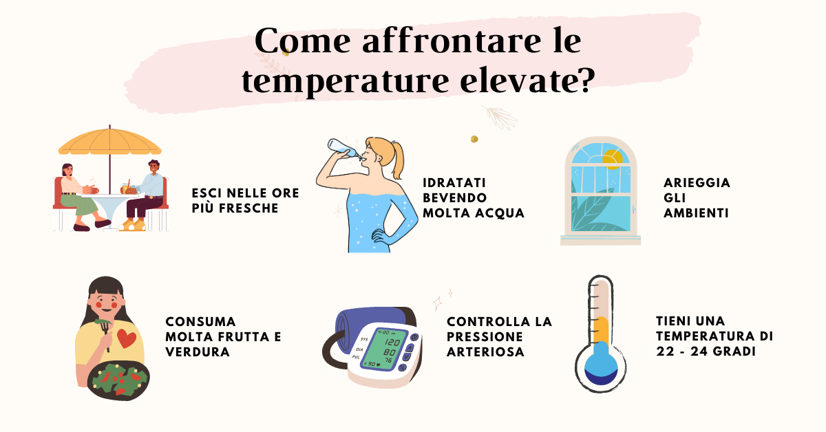 tips for dealing with high temperatures in summer