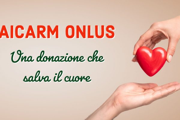 Donazione Aicarm Onlus