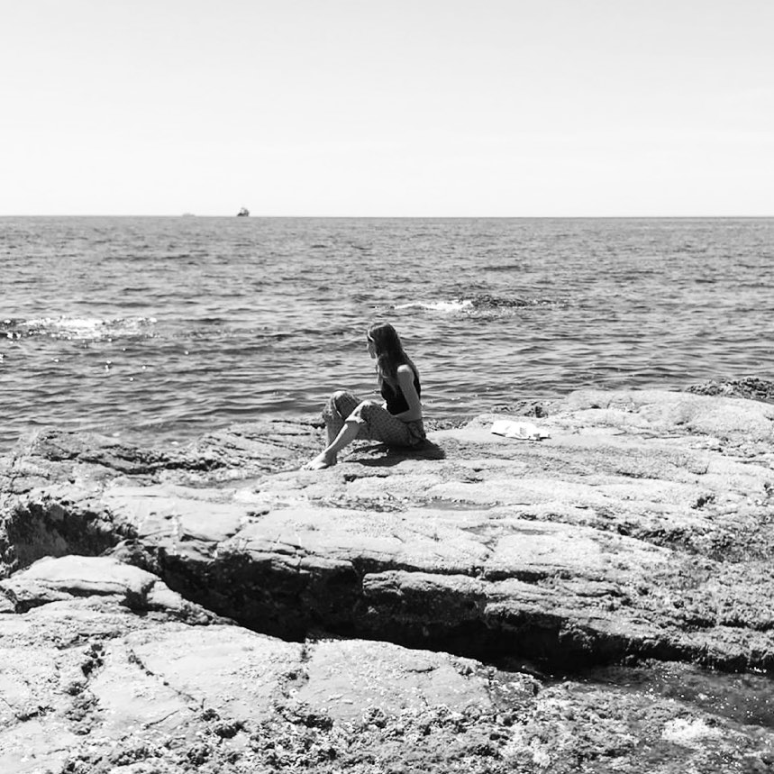 Francesca Musso al mare