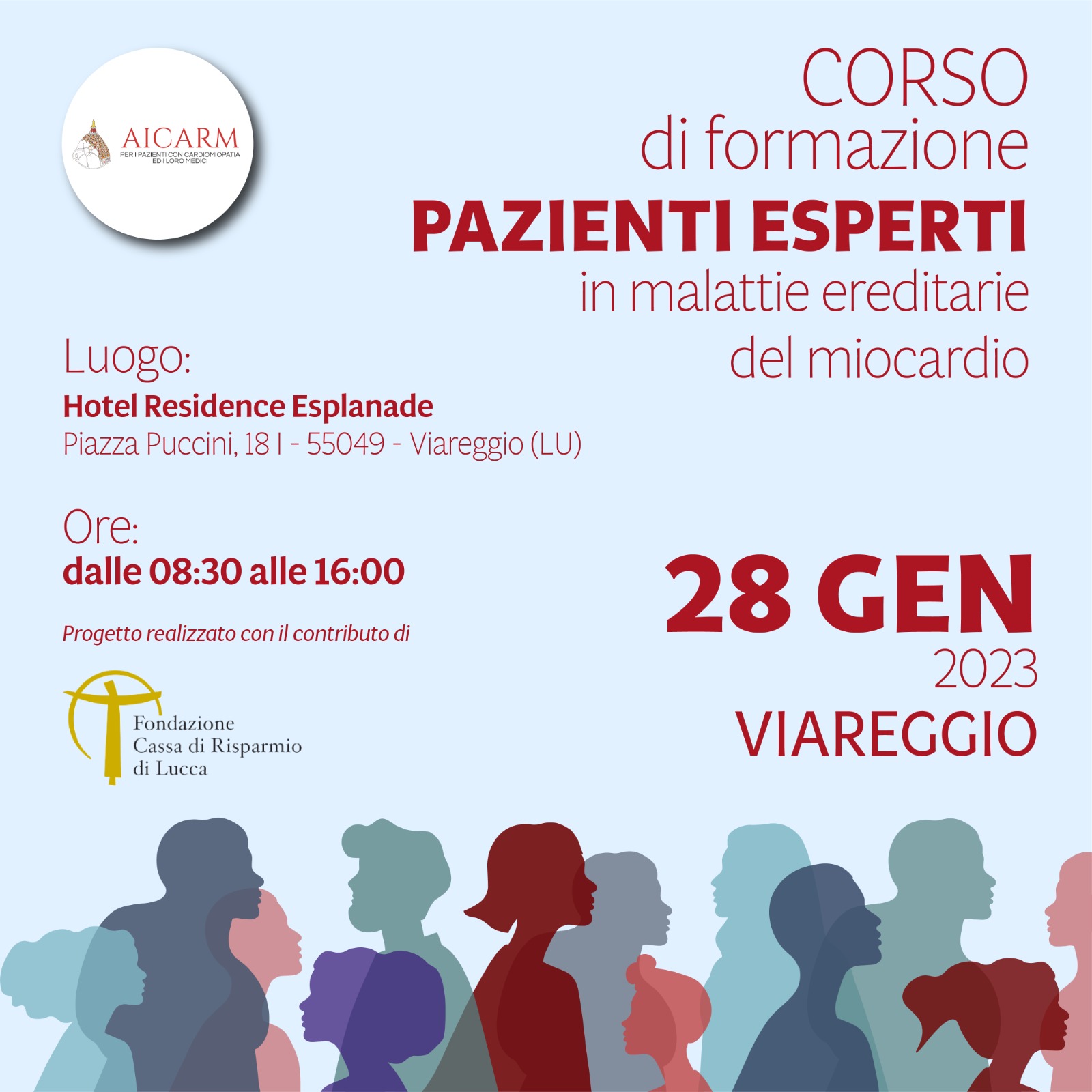 Course for expert patients Viareggio