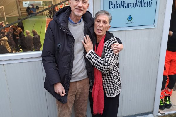 Sandra con il Prof. Olivotto